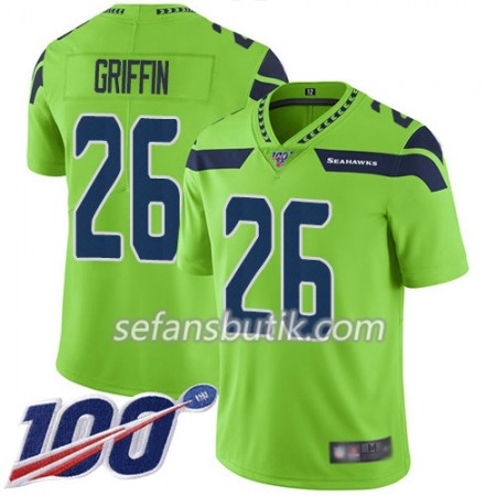 Seattle Seahawks Tröjor Shaquem Griffin 26 Nike Grön 100th - Herr